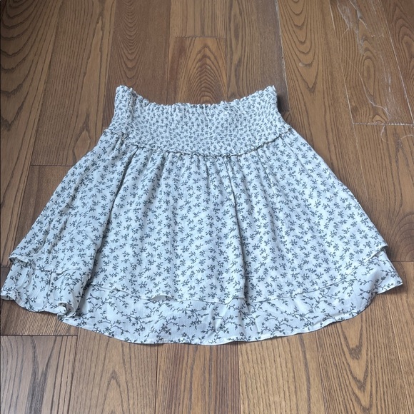 Rails White and Black Floral Skater Skirt - Picture 7 of 7